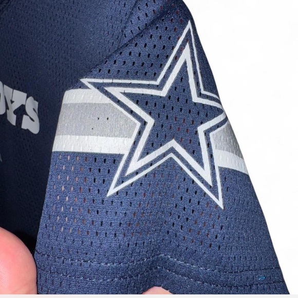 Cowboys Navy Mesh Jersey - Picture 3 of 5